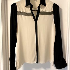 Parker 100% silk shirt